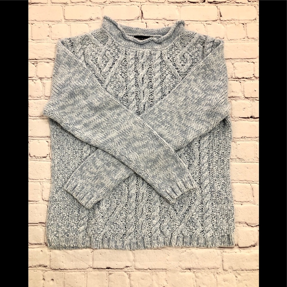 Blue Chunky Sweater - Picture 3 of 6